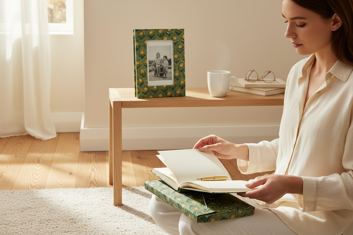 Photo Frame & Notebook Combo