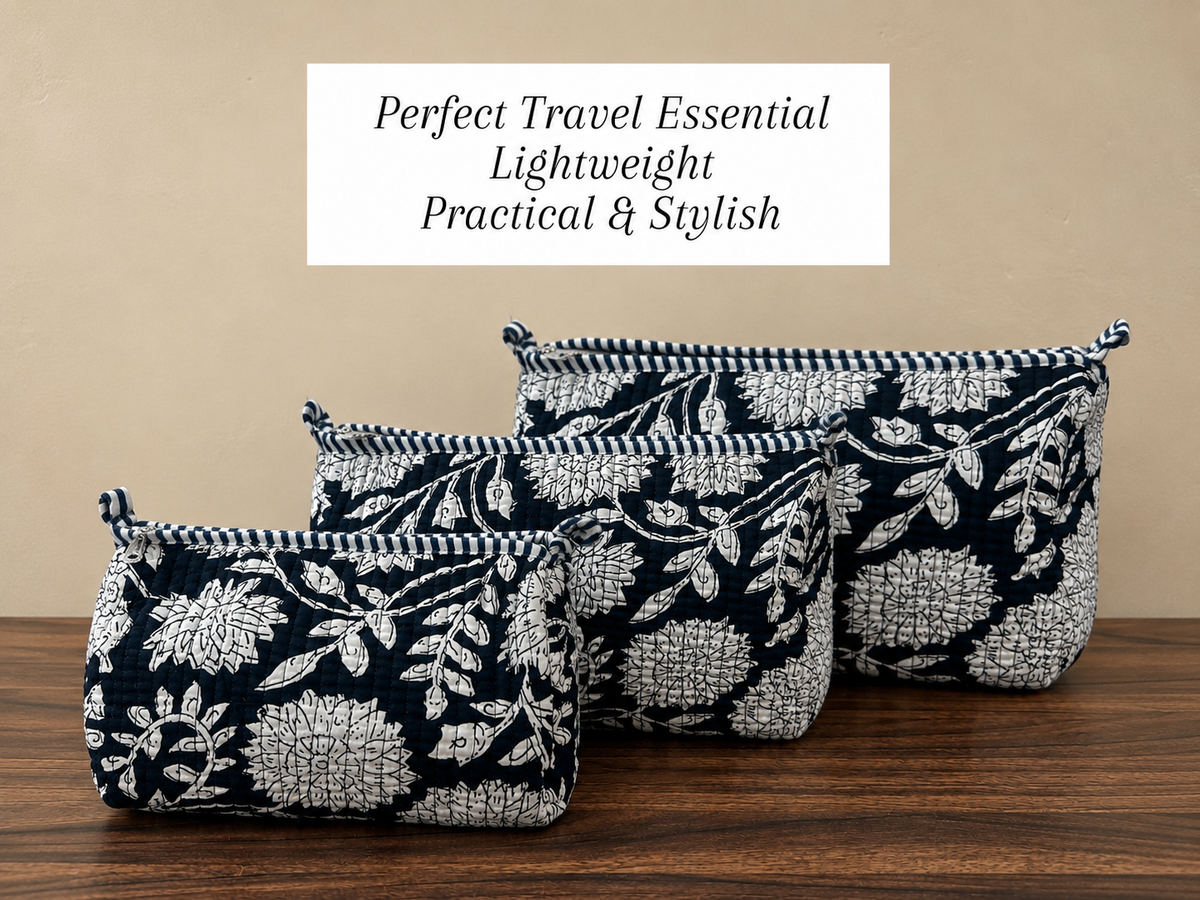 Onyx Set of 3 Pouches