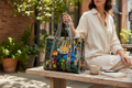 Midnight Garden Quilted Tote