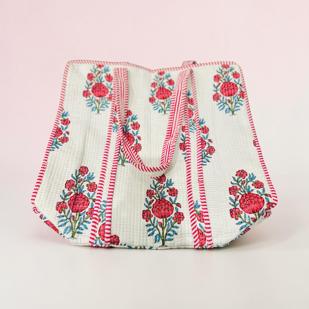 Vintage Peony Carryall
