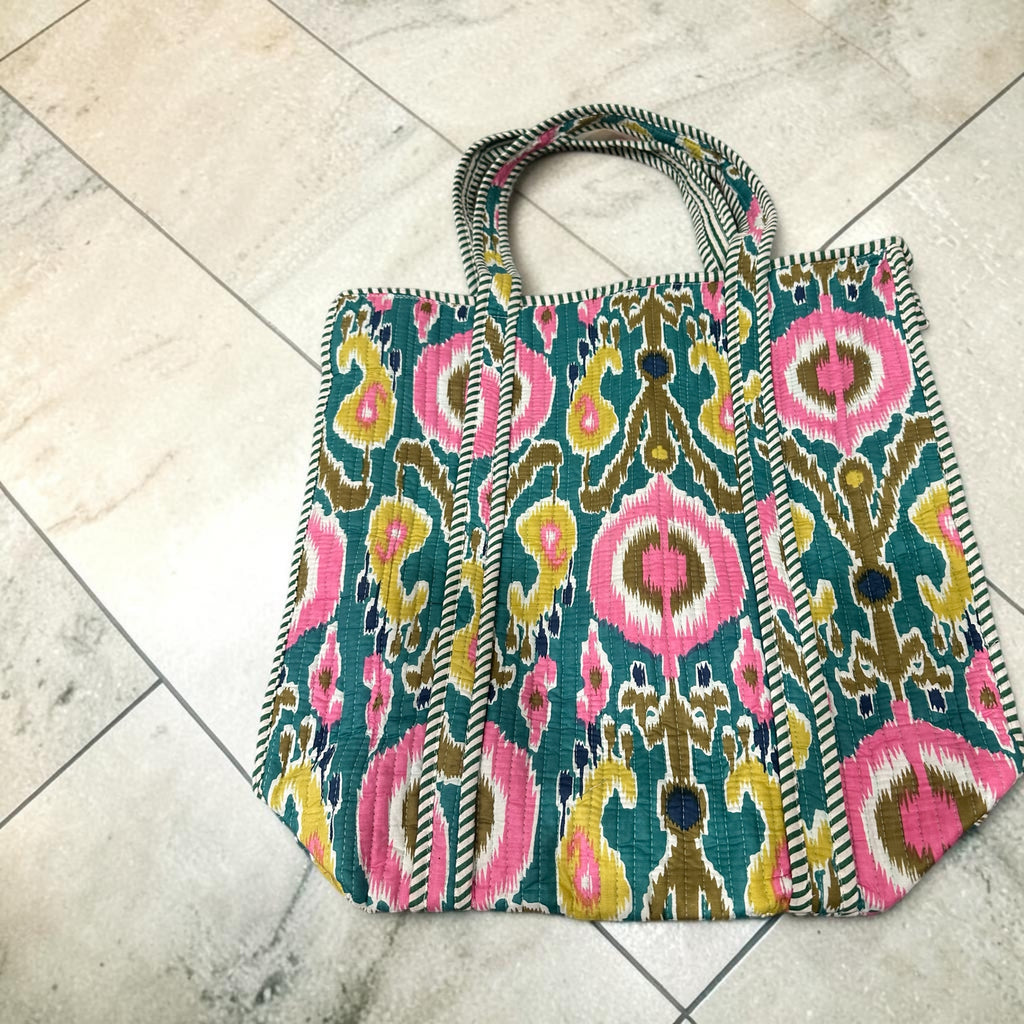 Emerald Bohemian Tote