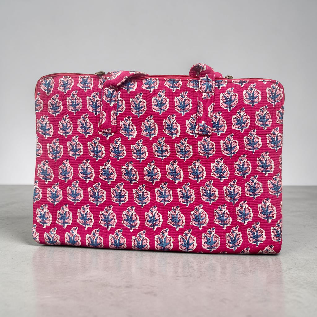 Pink Blossom Laptop Case