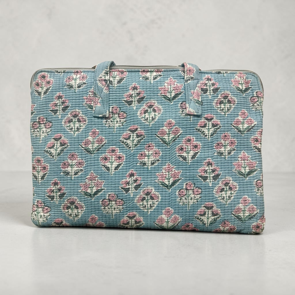 Powder Blue Laptop Case