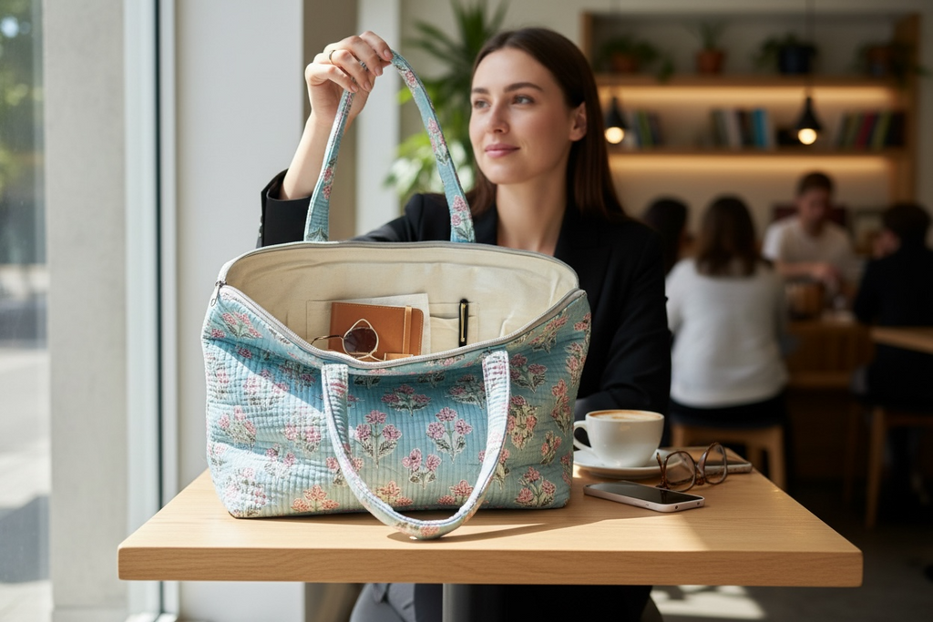 Powder Blue Laptop Case