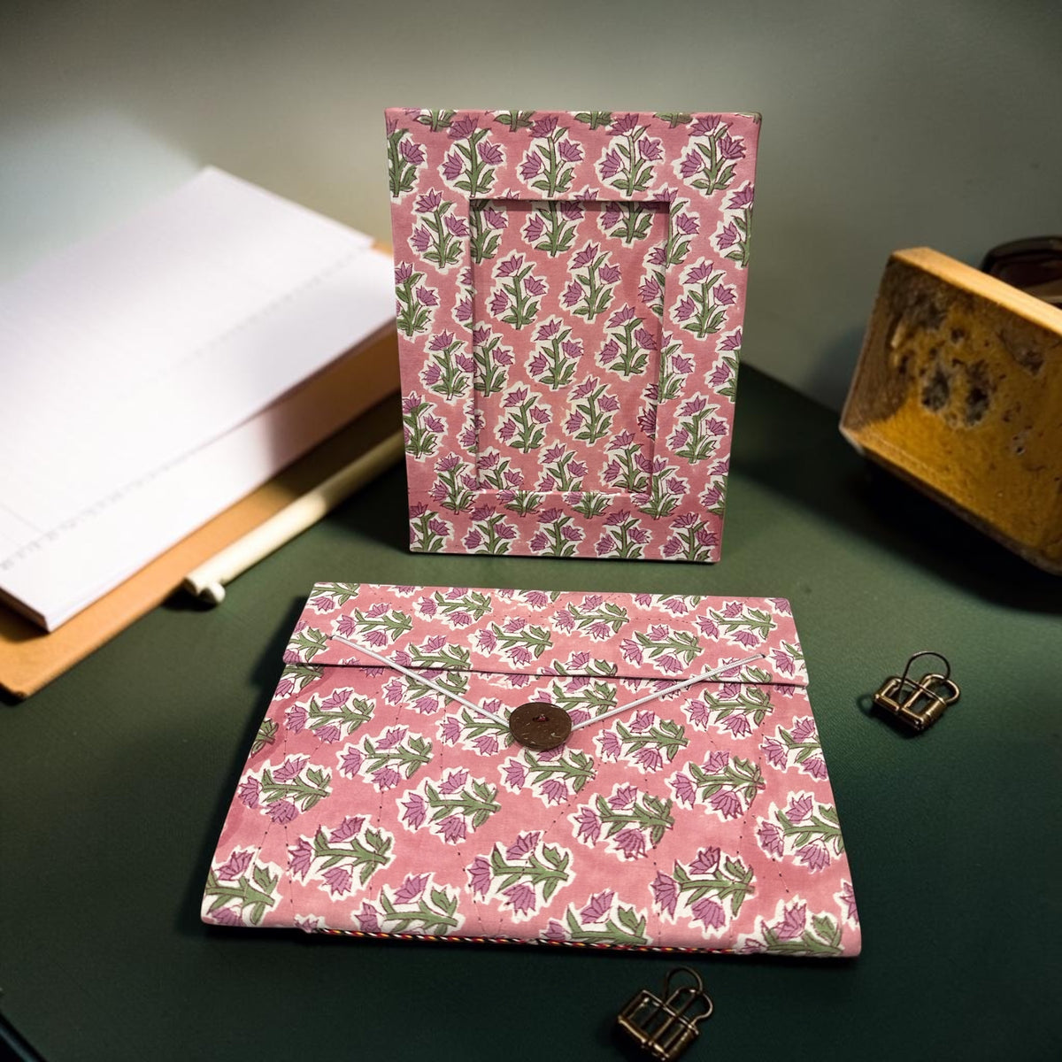 Blush Garden Memory Journal Set