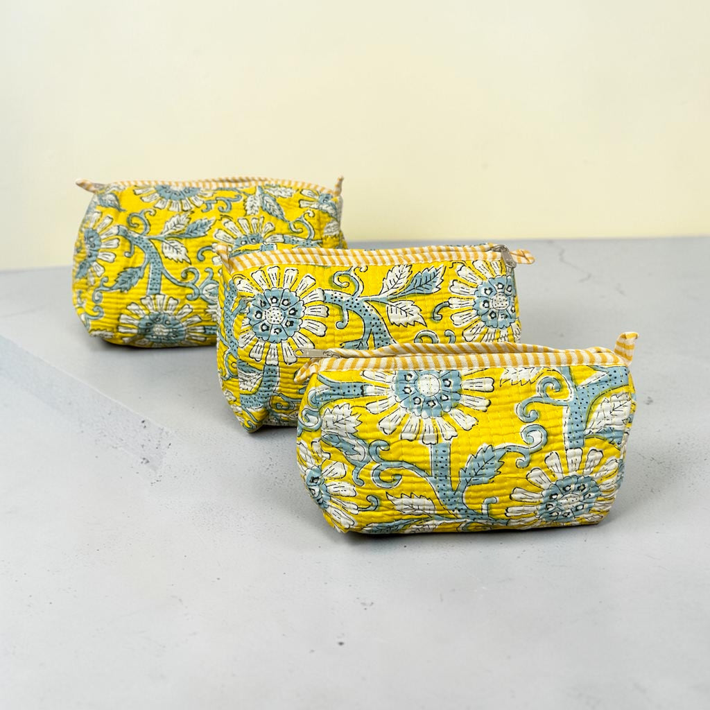Marigold Set of 3 Pouches